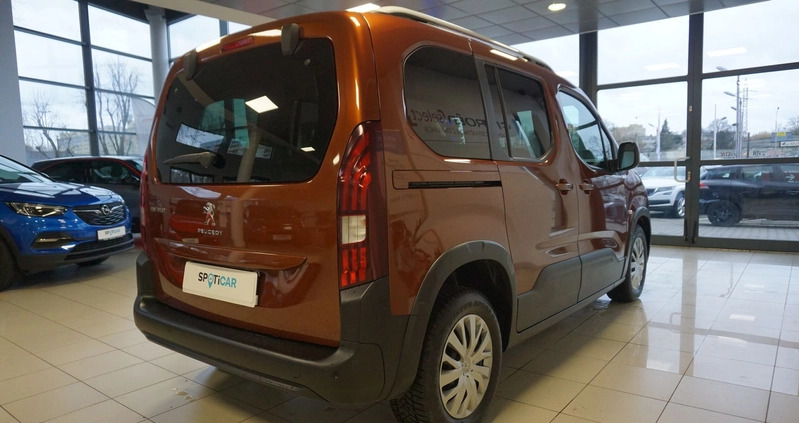 Peugeot Rifter cena 79900 przebieg: 96027, rok produkcji 2019 z Tolkmicko małe 254